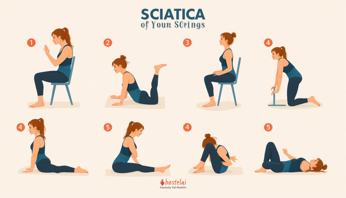 Seated sciatica stretches: 9 Gentle Moves to End Pain