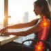 seated sciatica stretches for desk workers to relieve pain fast